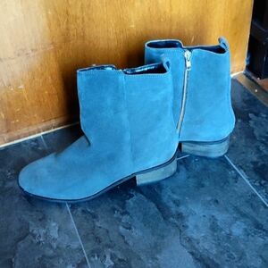 Suede Moto Bootie